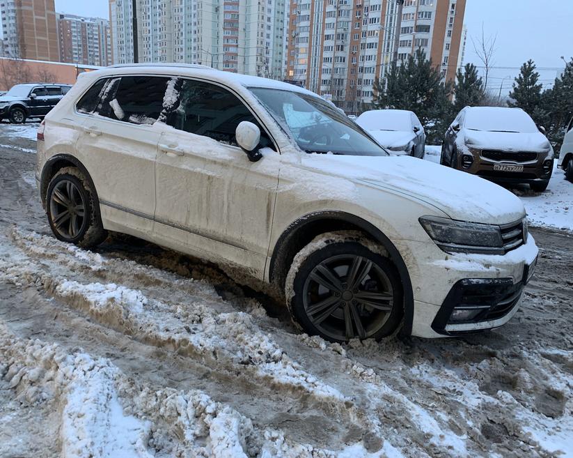 Ложное срабатывание системы экстренного торможения на VW Tiguan
