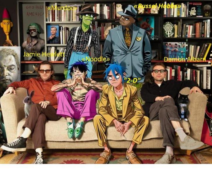 Музыкальная группа «Gorillaz»: История создания и успеха